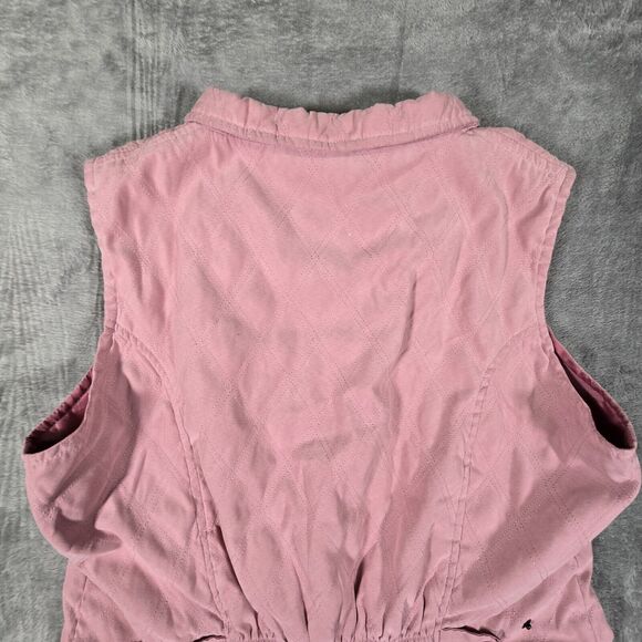 Outback Trading Company Vest Full Zip Pink Women's Size Large Outdoor - Picture 8 of 10